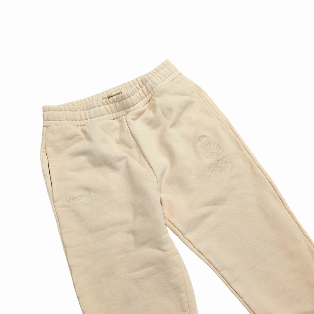 Frame X Ritz Women's Sweatpants in Ritz Pink XS - Picture 6 of 10